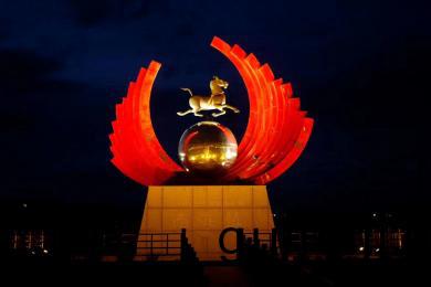 中國原子城景觀亮化工(gong)程